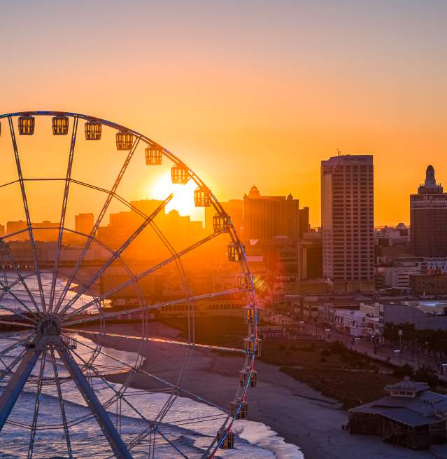 Ferris Wheel Skyline