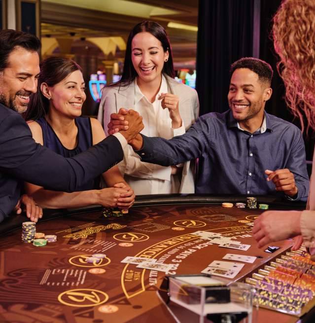 Gambling at Casino with talent 1