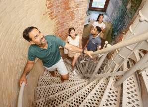 Absecon Lighthouse Interior with talent