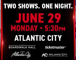 WWE® Returns to Atlantic City on Monday, June 29 with First Televised Events in Nearly Two Decades