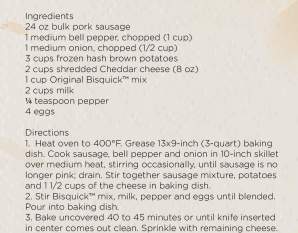 Breakfast Casserole