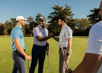 Seaview Golf with talent 1