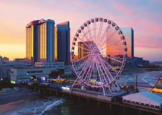 Steel Pier with The Wheel
