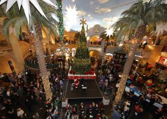 Tropicana Tree Lighting