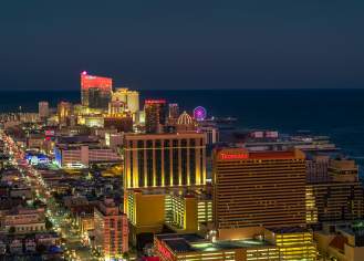 Atlantic City Skyline