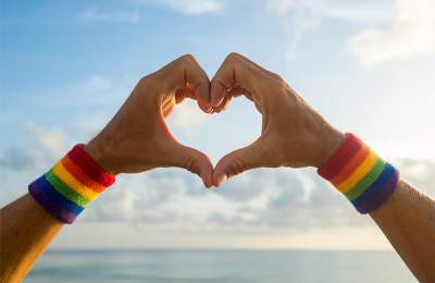 pride hands heart