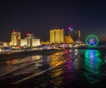 Atlantic City Skyline