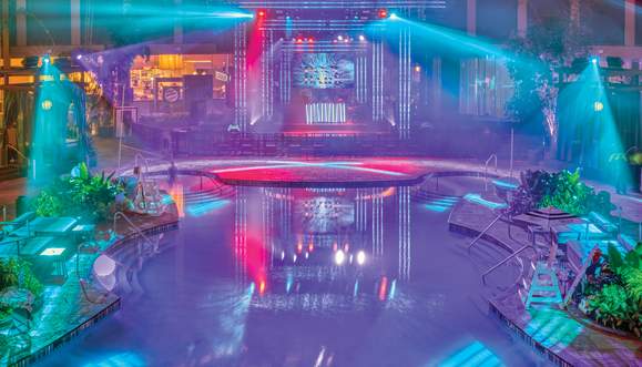 The Pool After Dark