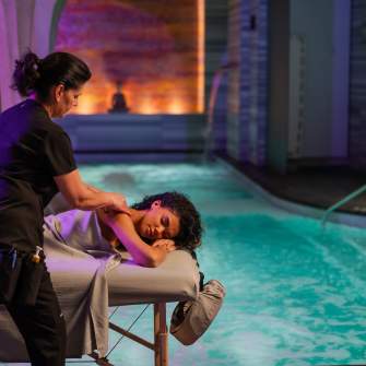 Exhale Spa with talent