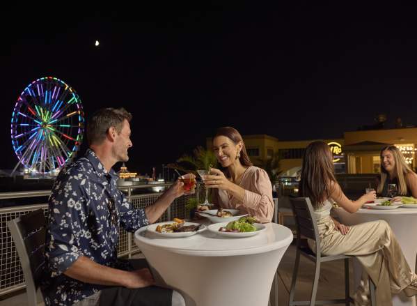 Hard Rock Casino and Hotel Outdoor Dining
