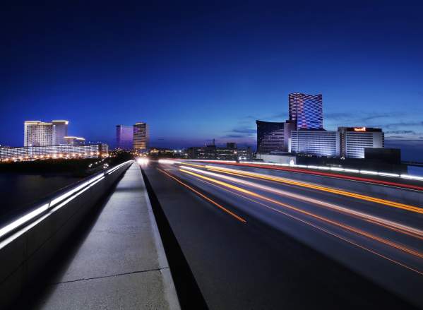 City-Brigantine Bridge Night