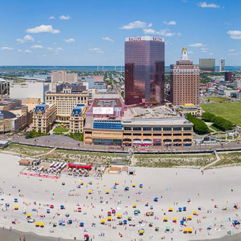 beach aerial