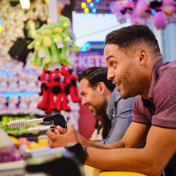 Steel Pier Games with talent