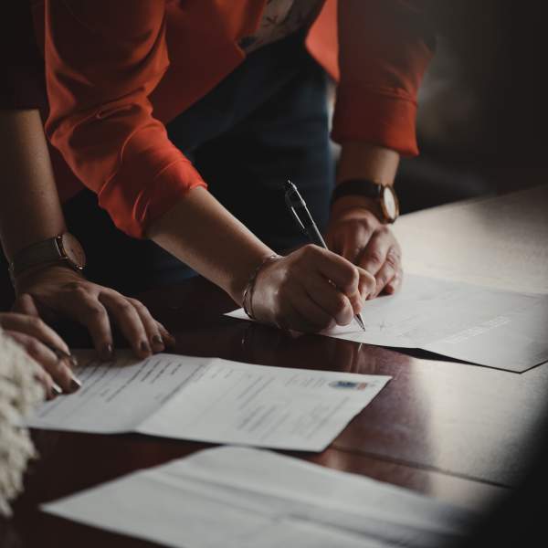 Signing Paperwork
