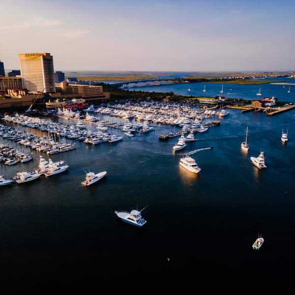 Marina-Aerial Golden Nugget