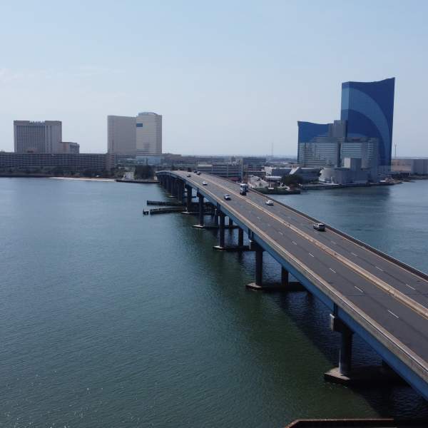 City-Aerial Brigantine Bridge