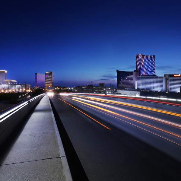 City-Brigantine Bridge Night