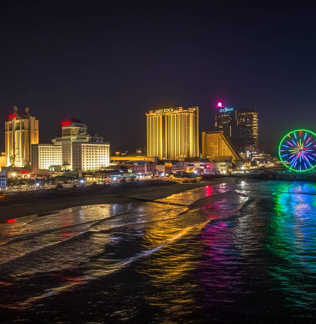 Atlantic City Skyline