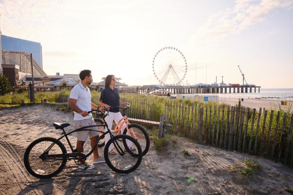 Biking & Beach - Steel Pier