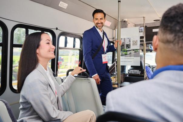 Atlantic City Jitney with talent