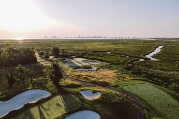Atlantic City Golf Course Skyline