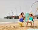 Beach with family talent