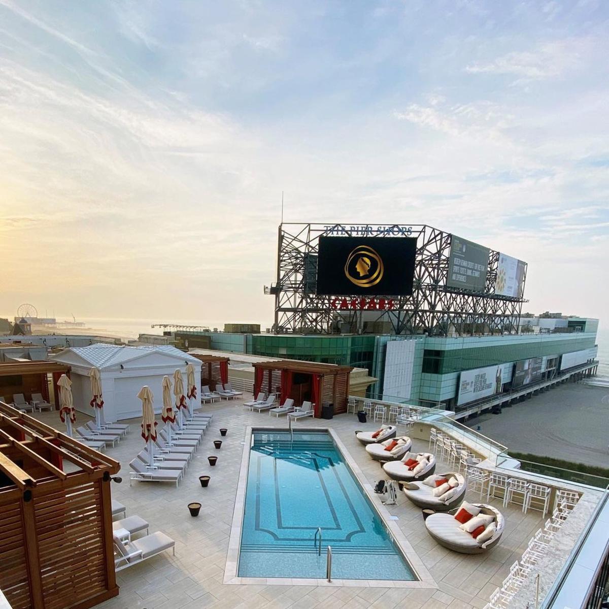 Caesars Atlantic City Outdoor Pool