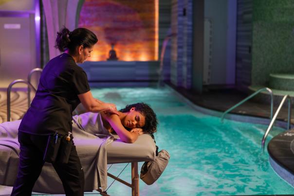 Exhale Spa with talent