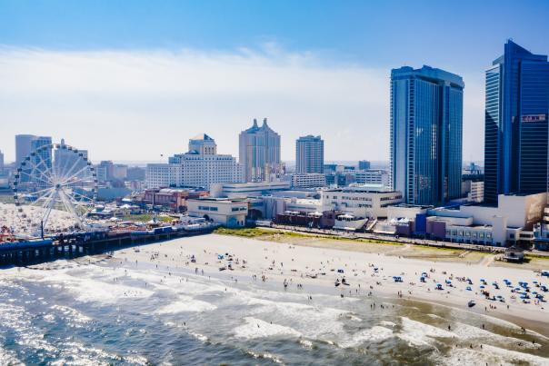 Beach-Aerial Steel Pier