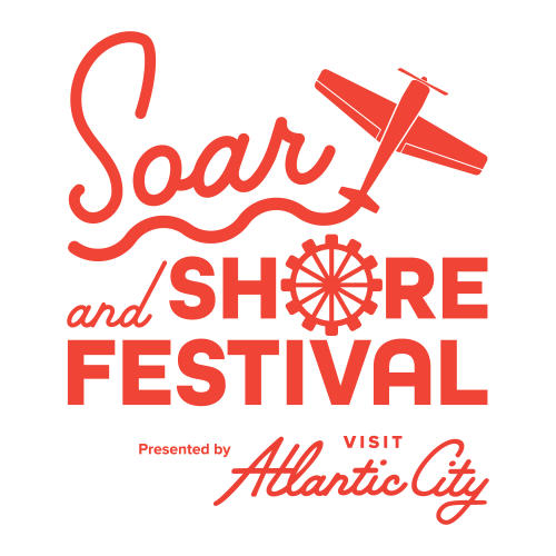 Soar and Shore Festival presented by Visit Atlantic City (logo)