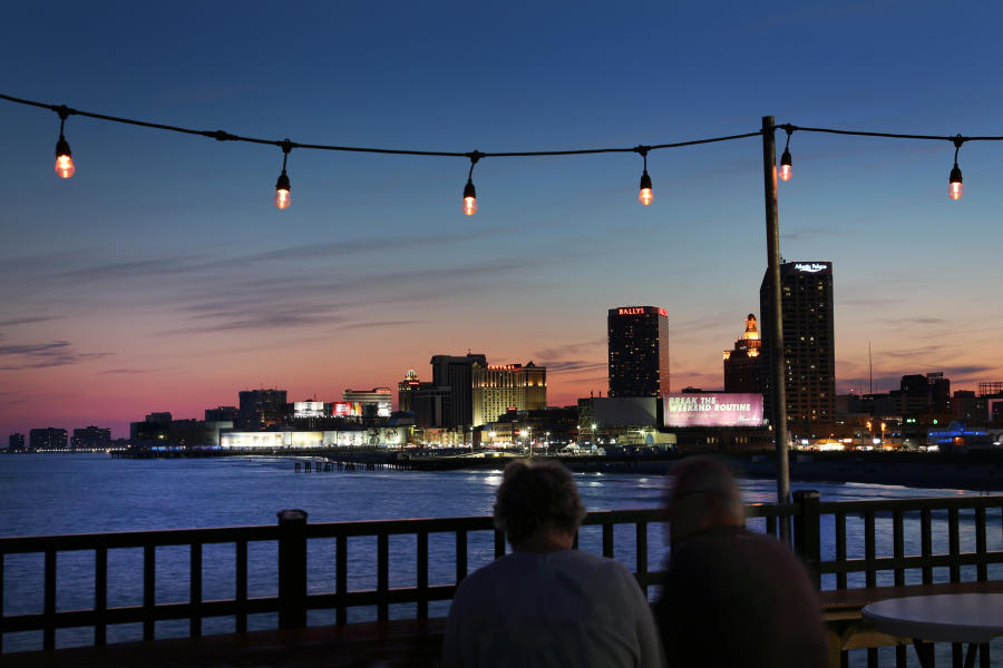 Steel Pier Dusk