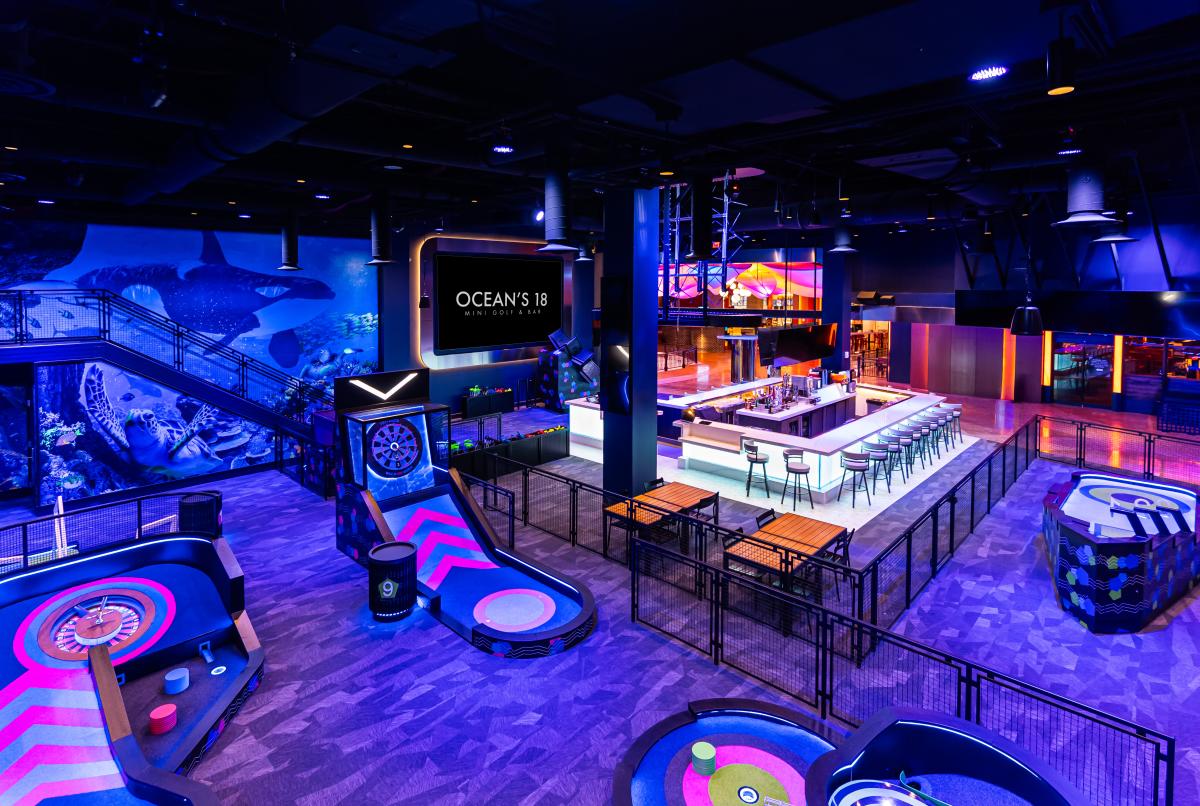 Oceans 18 Mini Golf and Bar