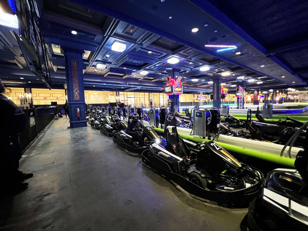 The Raceway at Lucky Snake Arcade