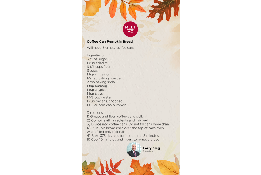 Coffee Can Pumpkin Bread