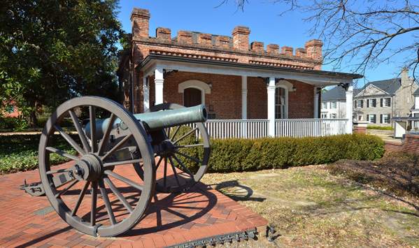 Guard House Museum Exhibit