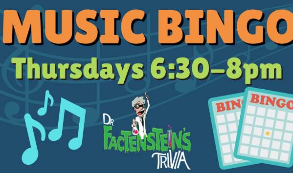 Music Bingo at Top Dawg Tavern