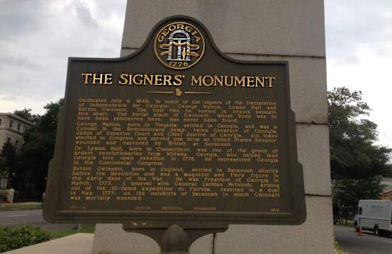 Signers Monument