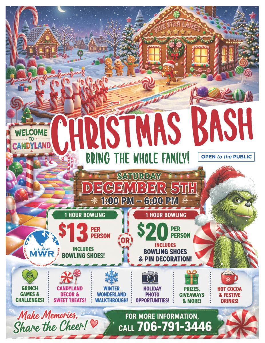 Christmas Bash at Five Star Lanes