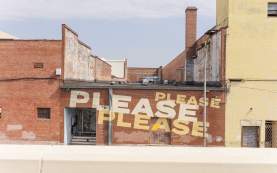 Please Please Please James Brown Mural in Downtown
