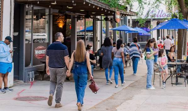 People Walking Downtown (Spring 2025)