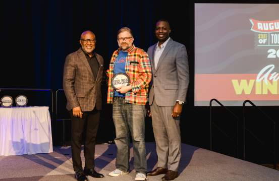 Leonard "Porkchop" Zimmerman at Augusta State of Tourism