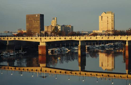 Augusta Skyline & 5th Street Bridge
