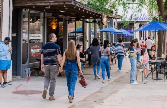 People Walking Downtown (Spring 2025)