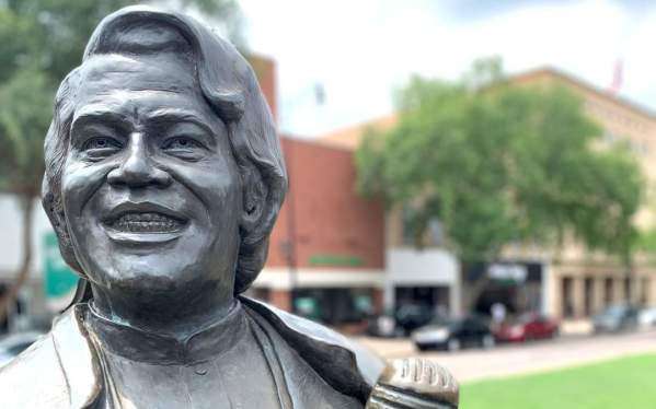 james brown; public art; downtown