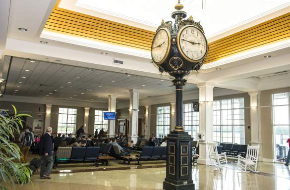 Clock Tower at Augusta Regional Airport