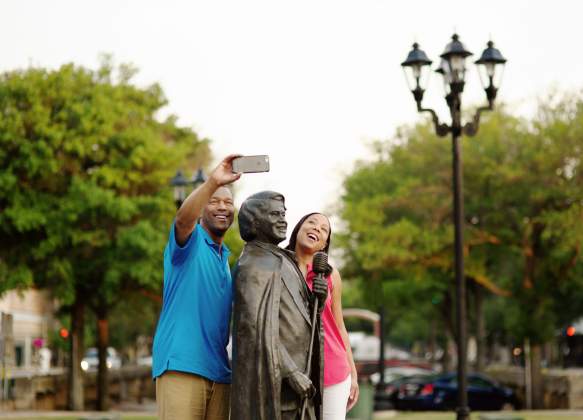 James Brown Couple Selfie