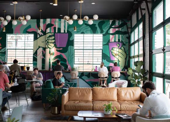 Trellis Coffee Bar - Interior Shot