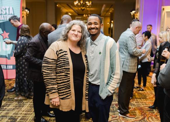 Guests Photographed at Augusta State of Tourism