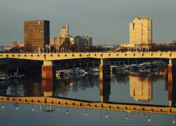 Augusta Skyline & 5th Street Bridge