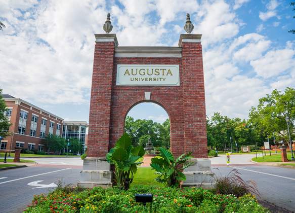 Augusta University Entrance & Arch